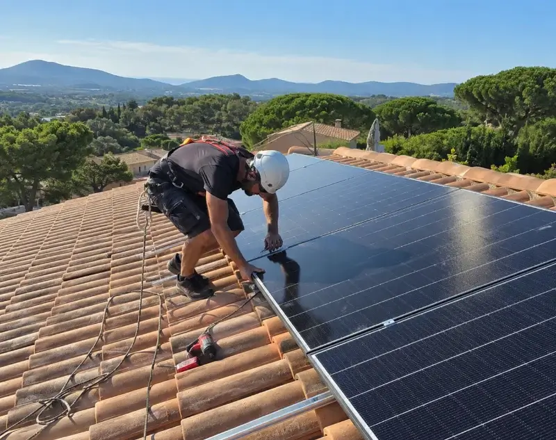 Installateur panneaux solaires Givors — pose photovoltaïque sur toiture