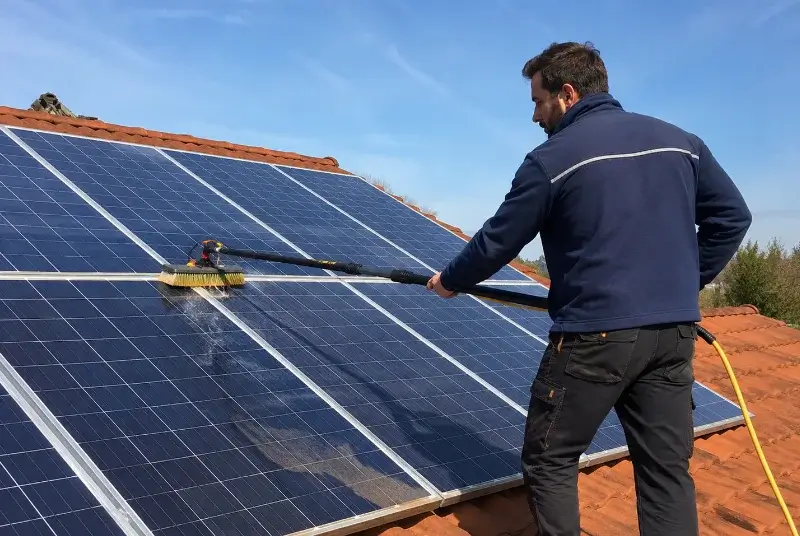 Nettoyage et entretien de panneaux solaires à Givors